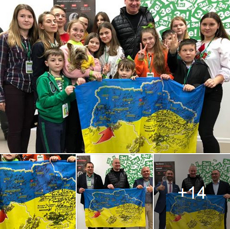 Приємна зустріч учасників Автопробігу Прапор Єдності